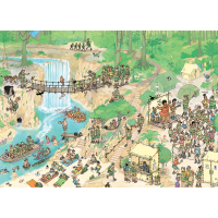 JUMBO Puzzle JvH Výlet do džungle 1000 dielikov