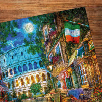 GIBSONS Puzzle Koloseum za svitu mesiaca 1000 dielikov