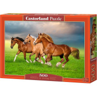 CASTORLAND Puzzle Kone v jarnom zhone 500 dielikov