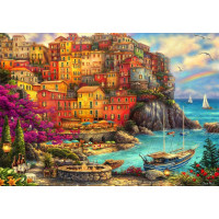 GRAFIKA Puzzle Krásny deň v Cinque Terre 1000 dielikov