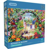 GIBSONS Puzzle Kvety v botanickej záhrade 1000 dielikov
