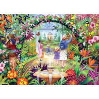 GIBSONS Puzzle Kvety v botanickej záhrade 1000 dielikov