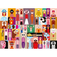 YAZZ Puzzle Ľudia 1000 dielikov