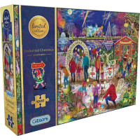 GIBSONS Puzzle Limitovaná vianočná edícia: Kúzelné Vianoce 1000 dielikov