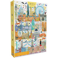 GIBSONS Puzzle Londýnska panoráma 1000 dielikov