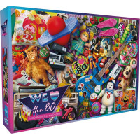 GIBSONS Puzzle Milujeme 80. roky 1000 dielikov