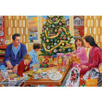GIBSONS Puzzle Nezabudnuteľné Vianoce 4x500 dielikov