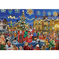 GIBSONS Puzzle Nezabudnuteľné Vianoce 4x500 dielikov