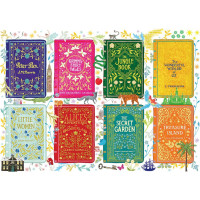 GIBSONS Puzzle Obaly klasických kníh 1000 dielikov