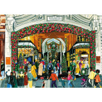 GIBSONS Puzzle Ozdoby v Burlingtone 1000 dielikov