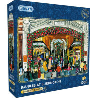 GIBSONS Puzzle Ozdoby v Burlingtone 1000 dielikov