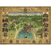RAVENSBURGER Puzzle Mapa Rokfortu 1500 dielikov