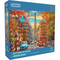 GIBSONS Puzzle Jeseň v Paríži 1000 dielikov