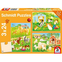 SCHMIDT Puzzle Priatelia zo statku 3x24 dielikov