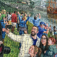 GIBSONS Puzzle Predstavenie odyssey 1000 dielikov