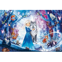 SCHMIDT Puzzle Princezná v zasneženom lese 100 dielikov