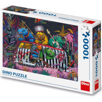 DINO Puzzle Príšerky na tripe 1000 dielikov