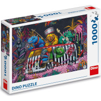 DINO Puzzle Príšerky na tripe 1000 dielikov