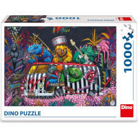 DINO Puzzle Príšerky na tripe 1000 dielikov