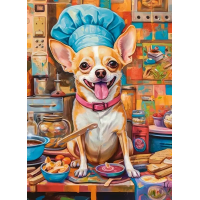 CASTORLAND Puzzle Psí kuchár 70 dielikov