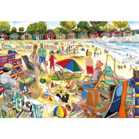 GIBSONS Puzzle Psí život 4x500 dielikov