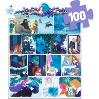 DJECO Puzzle s príbehom Kráska a zviera 100 dielikov
