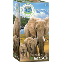EUROGRAPHICS Puzzle Save Our Planet: Slony XL 250 dielikov