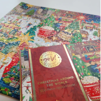 GIBSONS Puzzle Special Gold Edition: Vianoce po celom svete 500 dielikov