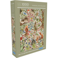 GIBSONS Puzzle The Art File: Lesná zver 1000 dielikov