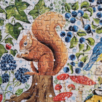 GIBSONS Puzzle The Art File: Lesná zver 1000 dielikov