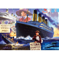 BLUEBIRD Puzzle Titanik 2000 dielikov
