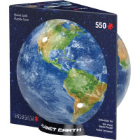 EUROGRAPHICS Puzzle v plechovej krabičke Planéty 550 dielikov
