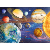 EUROGRAPHICS Puzzle v plechovej krabičke Planéty 550 dielikov
