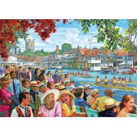 GIBSONS Puzzle Veslovanie na závode 1000 dielikov