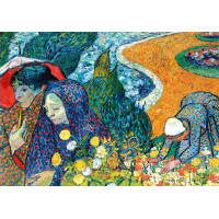BLUEBIRD Puzzle Spomienka na záhradu v Ettene (Dámy z Arles) 1000 dielikov