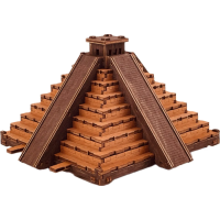 WOODEN CITY 3D drevené puzzle Escape room: Pyramída Maya