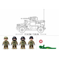Sluban Model Bricks M38-B1179 Obrnené bojové vozidlo Tajfún
