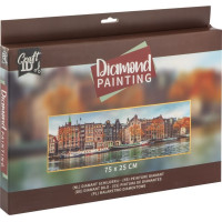 CRAFT ID Diamantové maľovanie Amsterdam 75x25cm