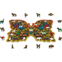 WOODEN CITY Drevené puzzle Kráľovské krídla 250 dielikov