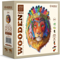 WOODEN CITY Drevené puzzle Mystický lev 250 dielikov