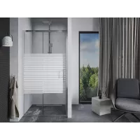 Sprchové dvere maxmax MEXEN APIA 130 cm - STRIPE, 845-130-000-01-20