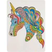 MOXY Obrysové puzzle Jednorožec 137 dielikov