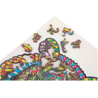 MOXY Obrysové puzzle Tiger 130 dielikov