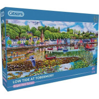 GIBSONS Panoramatické puzzle Odliv a príliv v Tobermory 636 dielikov