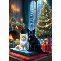BLUEBIRD Puzzle Čakanie na Vianoce 300 dielikov