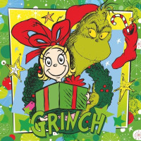 RAVENSBURGER Puzzle Grinch 3x49 dielikov