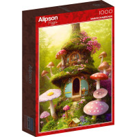 ALIPSON Puzzle Hubový domček 1000 dielikov