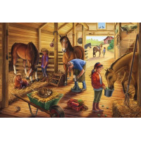 SCHMIDT Puzzle Moje obľúbené koníky 3x48 dielikov