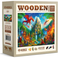 WOODEN CITY Drevené puzzle Fantasy zámok 1010 dielikov