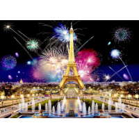 WOODEN CITY Drevené puzzle Nočný Paríž 505 dielikov